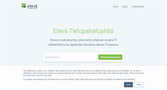 Desktop Screenshot of etevat.fi